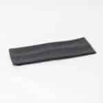 Trak za ušesa - Enobarvni melirano temno siv