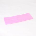 Trak za ušesa - Roza z belimi pikicami