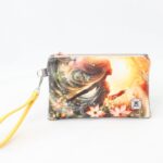 Toaletna torbica SIMPL manjša - Dekle v cvetju