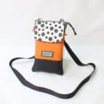 Torbica Barcelona - oranžna in črna