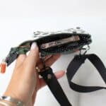 Torbica Barcelona - oranžna in črna - slika 3