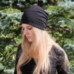 Dvostranska kapa - Gepard vzorček na beli/črna - slika 5