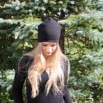 Dvostranska kapa - Gepard vzorček na beli/črna - slika 4