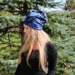 Dvostranska kapa - Pariško modro črna/črna - slika 2