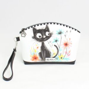 Toaletna torbica FLETNA - Črni muc