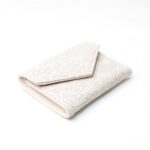 Unikatna ženska denarnica ŠANI- Bež z reliefnim cvetličnim vzorčkom - slika 5