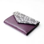 Unikatna ženska denarnica ŠANI- Vijola z živalskim vzorčkom - slika 4