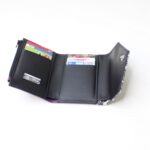 Unikatna ženska denarnica ŠANI- Vijola z živalskim vzorčkom - slika 5