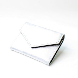 Unikatna ženska denarnica ŠANI- Srebrna