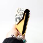 Unikatna ženska denarnica ŠANI- Zenf rumena s tigrčkom - slika 5