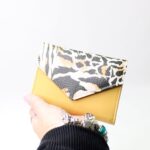 Unikatna ženska denarnica ŠANI- Zenf rumena s tigrčkom - slika 6