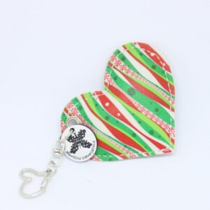 Obesek - srček BOŽIČNI 1