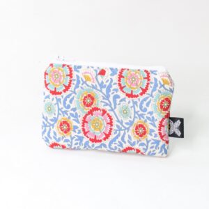 Drobižnica Cotton - cvetlična na beli