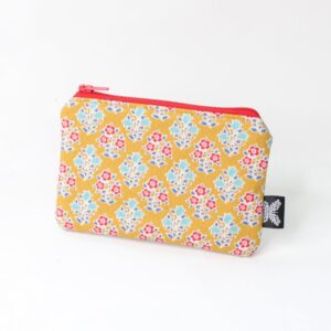 Drobižnica Cotton - cvetlična na zenf rumeni