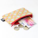 Drobižnica Cotton - cvetlična na zenf rumeni - slika 2