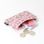 Drobižnica Cotton - cvetlična na roza - slika 2