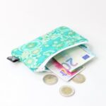 Drobižnica Cotton - turkizna z rožicami - slika 2