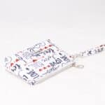 Toaletna torbica Be My Valentine - Love na beli - slika 3