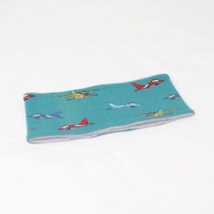 Trak za ušesa podložen, aviončki na turkizni