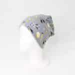 Dvostranska kapa - Rakete na sivi/melirano svetlo siva