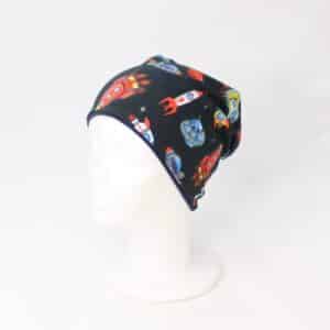 Dvostranska kapa - Rakete/temno modra