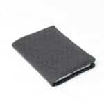 OVITEK za Potni list - Črn z reliefnim vzorcem vejic