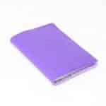 OVITEK za Potni list - Vijolični z všitimi srčki