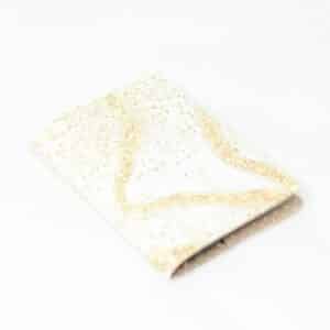 OVITEK za Potni list - Bež z zlatim potiskom