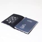 OVITEK za Materinsko knjižico Sive pike na črni - slika 2